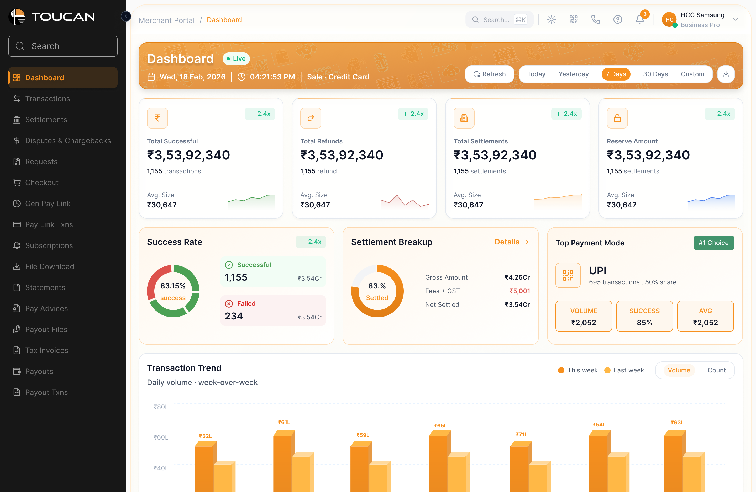 Manage Every Payment from One Dashboard