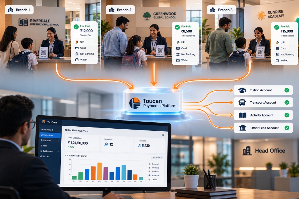 Multi-Branch Automated Payment Routing Topology