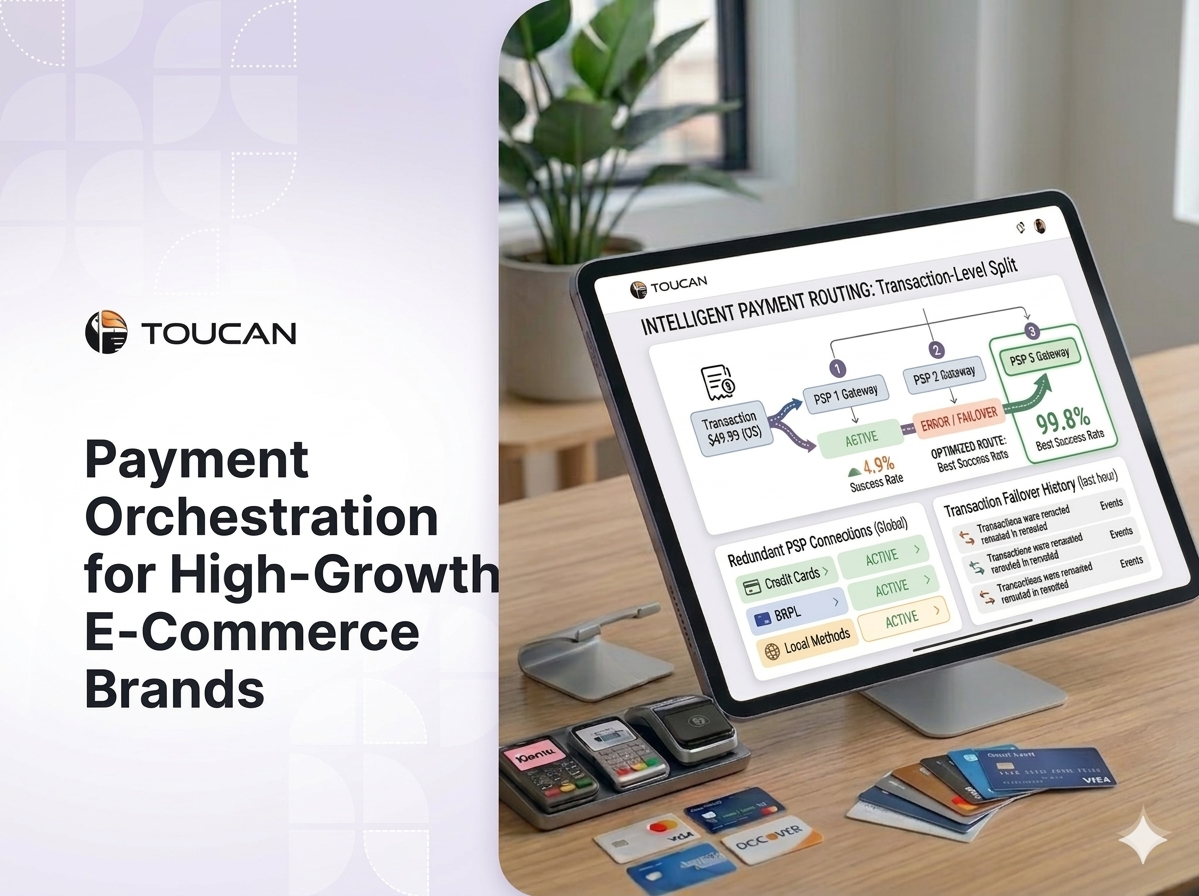 Payment orchestration for e-commerce brands