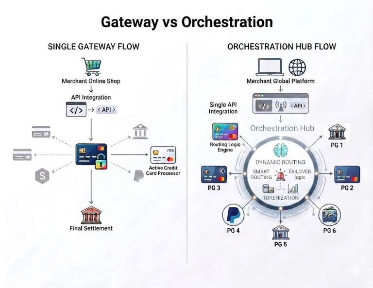 Payment Gateway vs Payment Orchestration: Key Differences